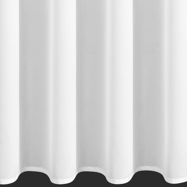 ZÁCLONA NA PÁSCE GABRIELA 140X270 CM BÍLÁ