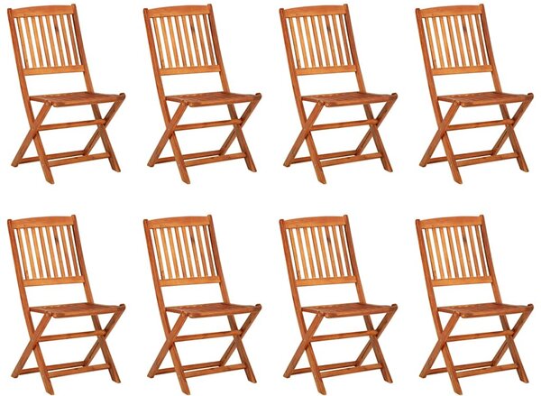 9dílný zahradní jídelní set 220x90x75 cm masivní akáciové dřevo 3086988