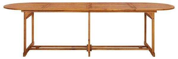 13dílný zahradní jídelní set 280x90x75cm masivní akáciové dřevo 3086981