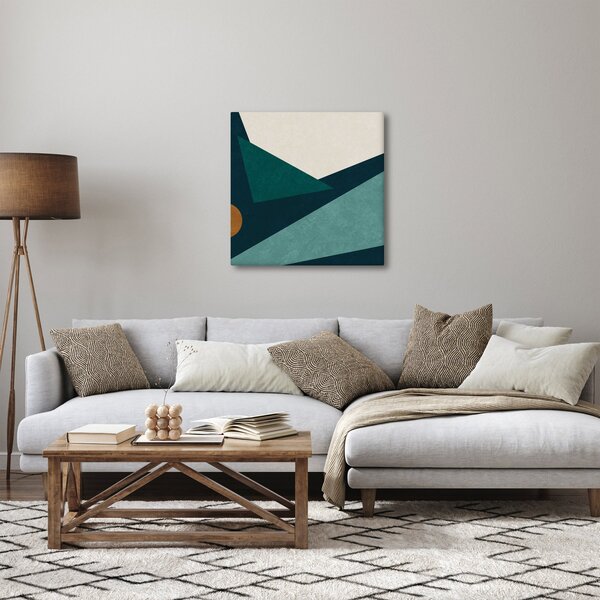 Obraz - Kubistická abstrakce (30x30 cm)