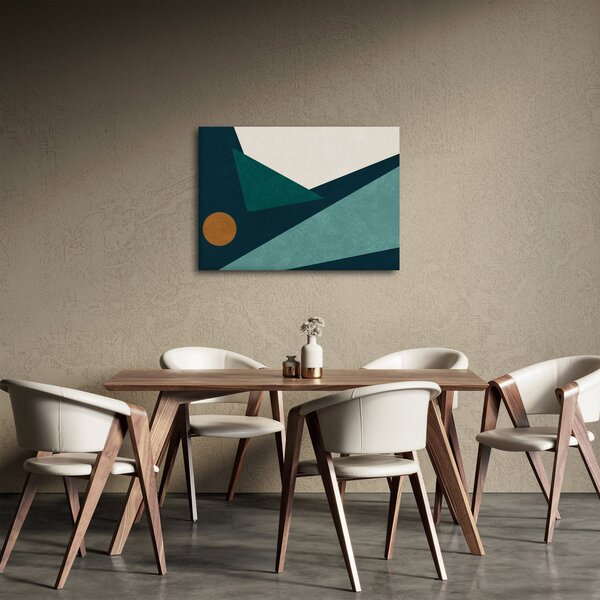 Obraz - Kubistická abstrakce (70x50 cm)