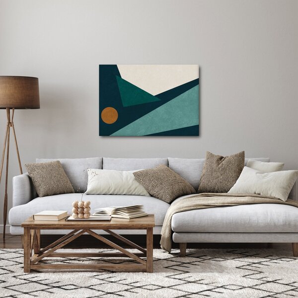 Obraz - Kubistická abstrakce (70x50 cm)