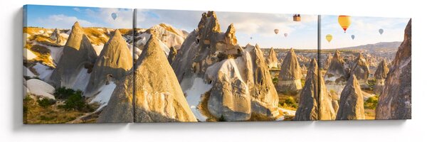 Obraz - Horkovzdušné balóny (170x50 cm)