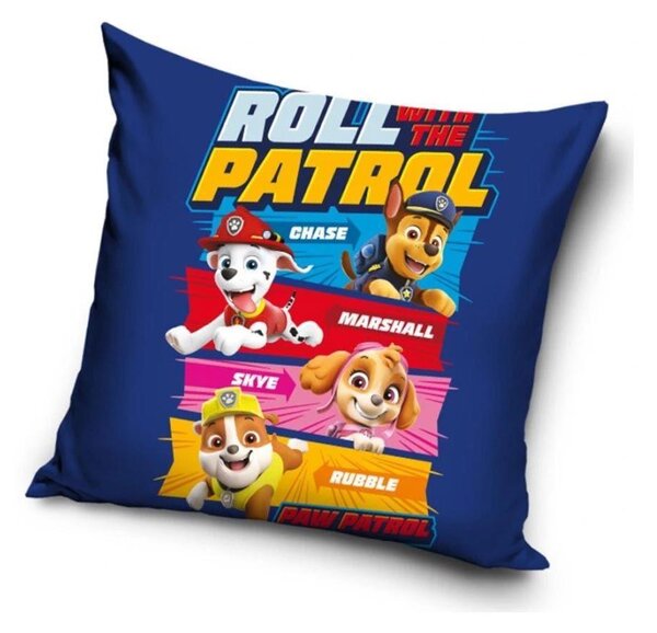 Povlak na polštářek - Tlapková patrola roll patrol