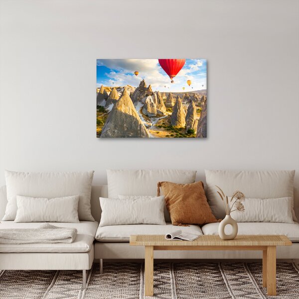 Obraz - Horkovzdušné balóny (70x50 cm)