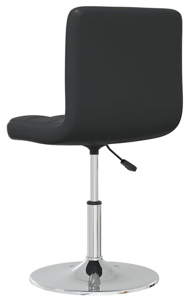 Jídelní židle černá umělá kůže 3087439