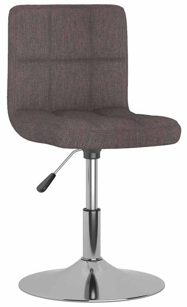 Otočná jídelní židle taupe textil 3087477
