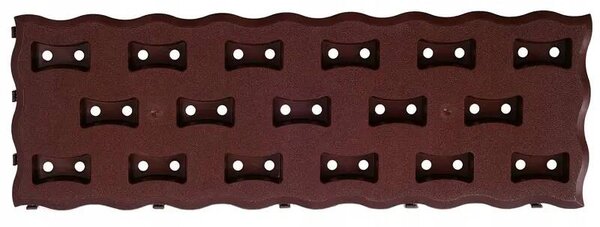 Záhonový chodník PAD tm.hnědý 60x20cm - 0,95m2