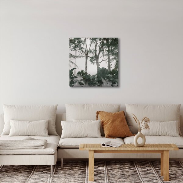Obraz - Jungle v ranní mlze (30x30 cm)