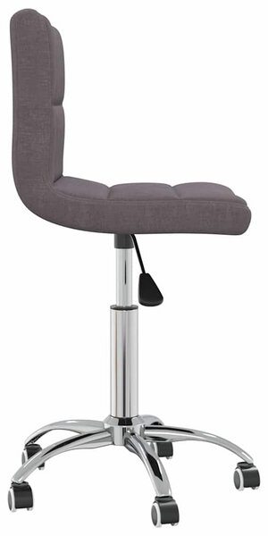 Otočná jídelní židle taupe textil 3087540