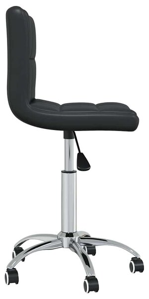 Otočná kancelářská židle černá umělá kůže 334334