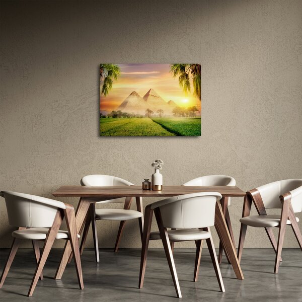 Obraz - Pyramidy (70x50 cm)