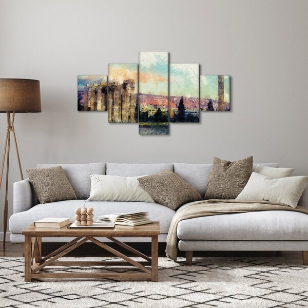 Obraz - Akropolis, Athény, Řecko (125x70 cm)