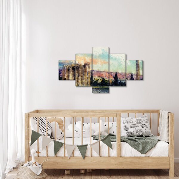 Obraz - Akropolis, Athény, Řecko (125x70 cm)
