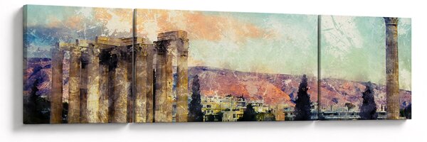 Obraz - Akropolis, Athény, Řecko (170x50 cm)