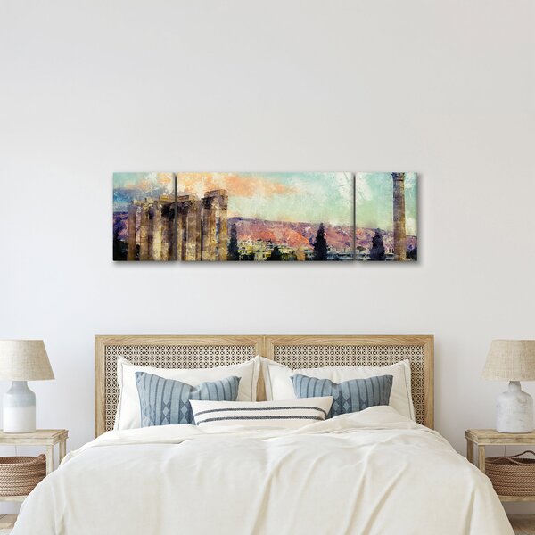 Obraz - Akropolis, Athény, Řecko (170x50 cm)