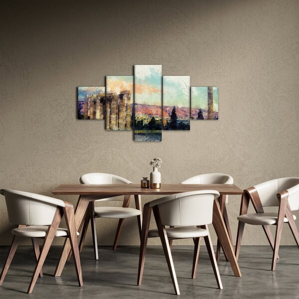 Obraz - Akropolis, Athény, Řecko (125x70 cm)