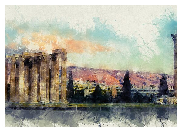 Obraz - Akropolis, Athény, Řecko (70x50 cm)