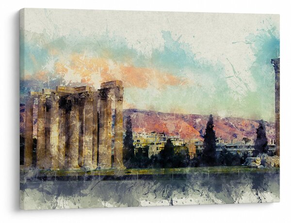 Obraz - Akropolis, Athény, Řecko (70x50 cm)