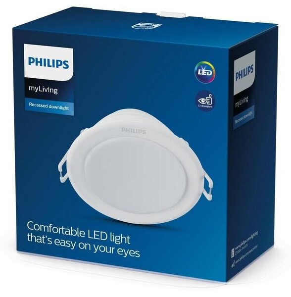 Meson podhledové LED svítidlo 5,5W 550lm 6500K 9,5cm kulaté IP20, bílé