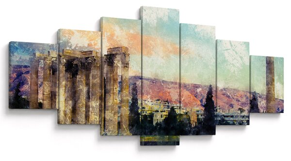 Obraz - Akropolis, Athény, Řecko (210x100 cm)