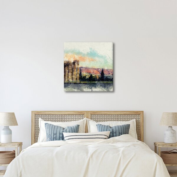 Obraz - Akropolis, Athény, Řecko (30x30 cm)