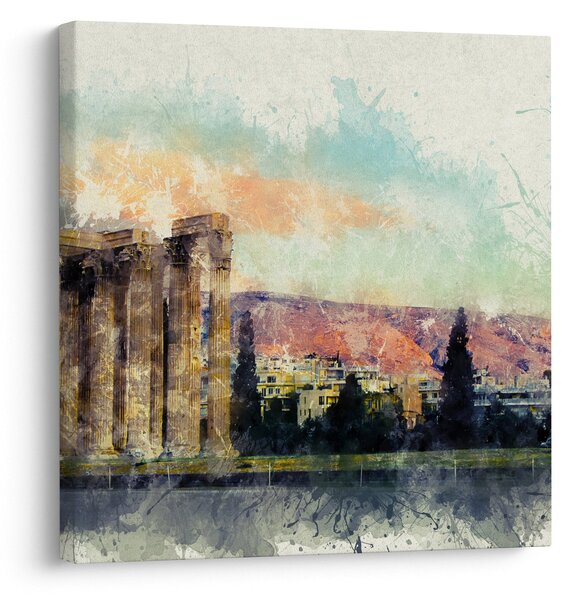 Obraz - Akropolis, Athény, Řecko (30x30 cm)