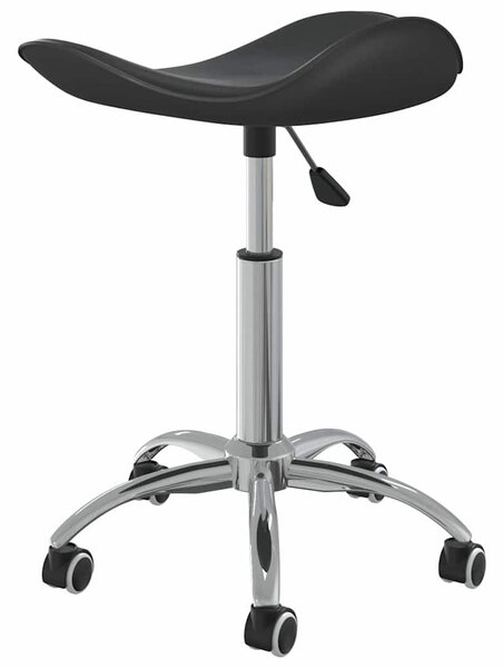 Kancelářská židle černá umělá kůže 3088556