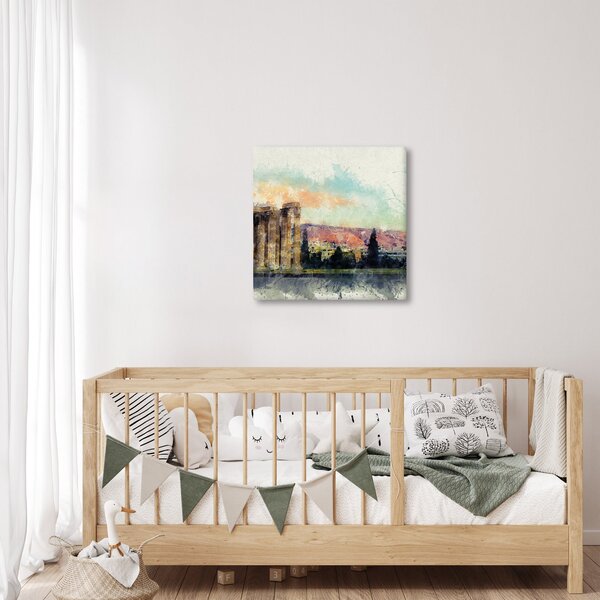 Obraz - Akropolis, Athény, Řecko (30x30 cm)