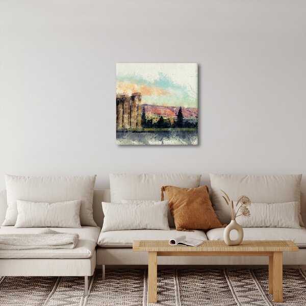 Obraz - Akropolis, Athény, Řecko (30x30 cm)