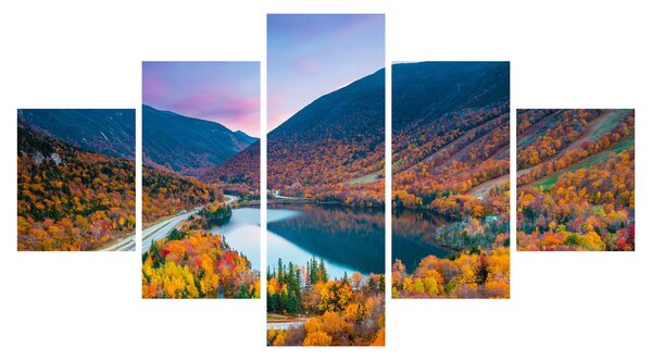 Obraz - White Mountain, New Hampshire, USA (125x70 cm)