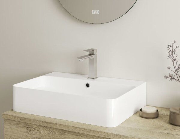 Kronenbach Quara 3.0 umyvadlová baterie stojící ocel KB100351C15