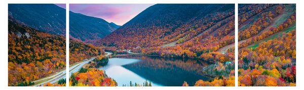 Obraz - White Mountain, New Hampshire, USA (170x50 cm)