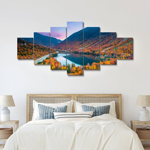 Obraz - White Mountain, New Hampshire, USA (210x100 cm)