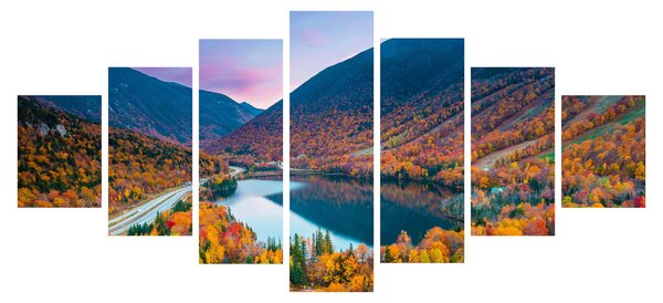 Obraz - White Mountain, New Hampshire, USA (210x100 cm)