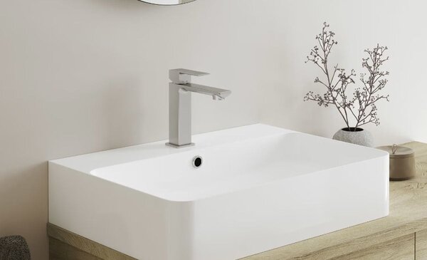 Kronenbach Quara 3.0 umyvadlová baterie stojící ocel KB100351C15