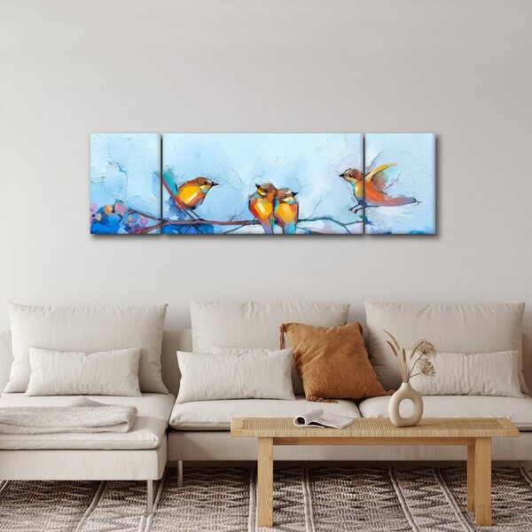 Obraz - Probuzení přírody (170x50 cm)