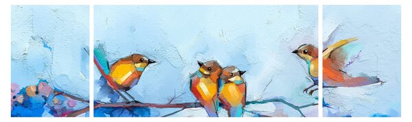 Obraz - Probuzení přírody (170x50 cm)