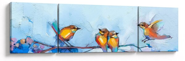 Obraz - Probuzení přírody (170x50 cm)