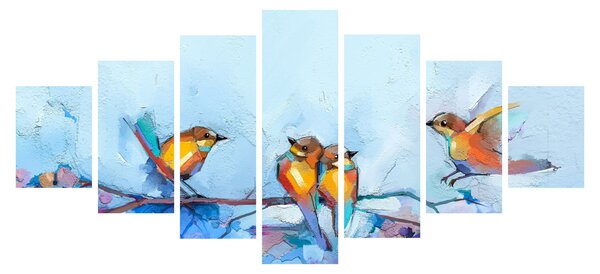 Obraz - Probuzení přírody (210x100 cm)