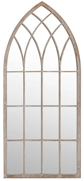 Zrcadlo pískové 70 x 30 cm železo do interiéru 3093513