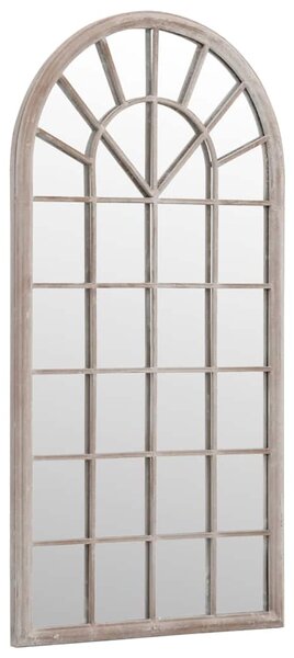 Zrcadlo pískové 90 x 45 cm železo do interiéru 3093517