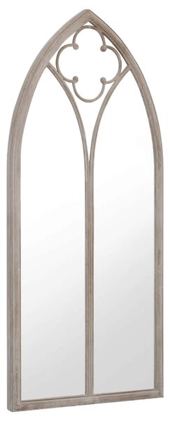 Zrcadlo pískové 70 x 30 cm železo do interiéru 3093521