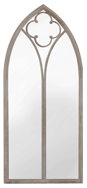 Zrcadlo pískové 70 x 30 cm železo do interiéru 3093521