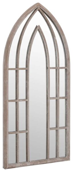 Zrcadlo pískové 70 x 30 cm železo do interiéru 3093525