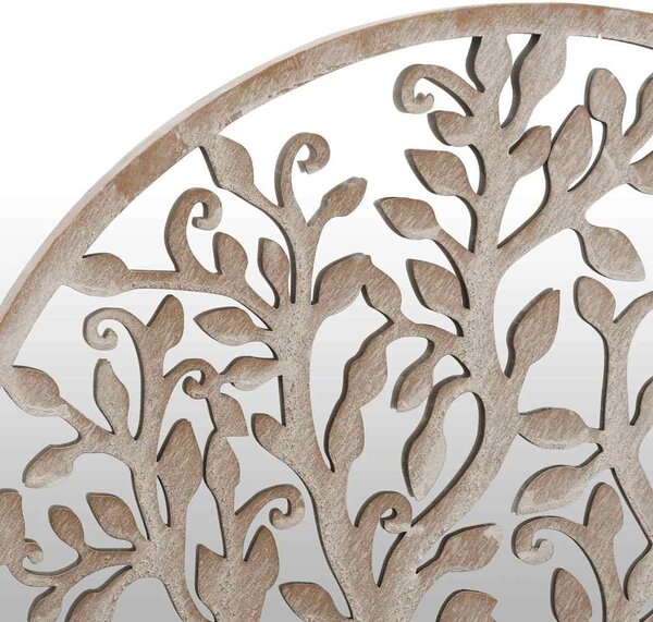 Zrcadlo pískové 40 x 2,5 cm železo kulaté do interiéru 3093539