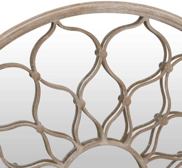 Zrcadlo pískové 60 x 3 cm železo kulaté do interiéru 3093537