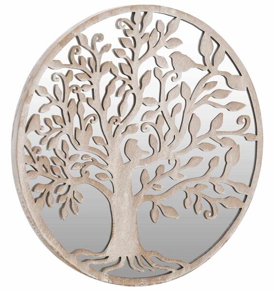 Zrcadlo pískové 40 x 2,5 cm železo kulaté do interiéru 3093539