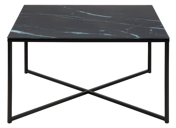 Alisma konferenční stolek 80x80 černá / černá