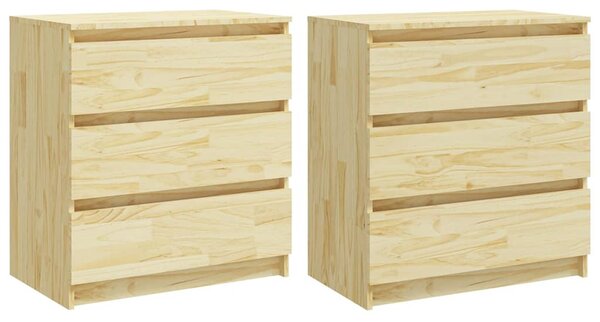 Noční stolky 2 ks 60 x 36 x 64 cm masivní borovice 3093547